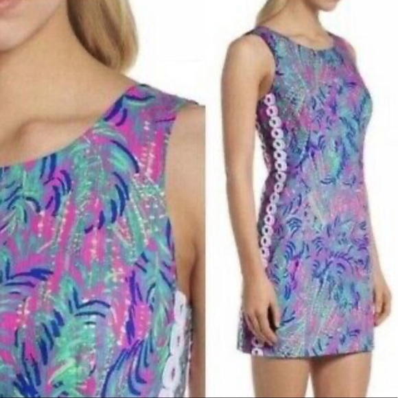 Lilly Pulitzer Dresses & Skirts - Lilly Pulitzer Women’s Mila Shift Dress Pink Sunset Coco Breeze Sz 6 NWT